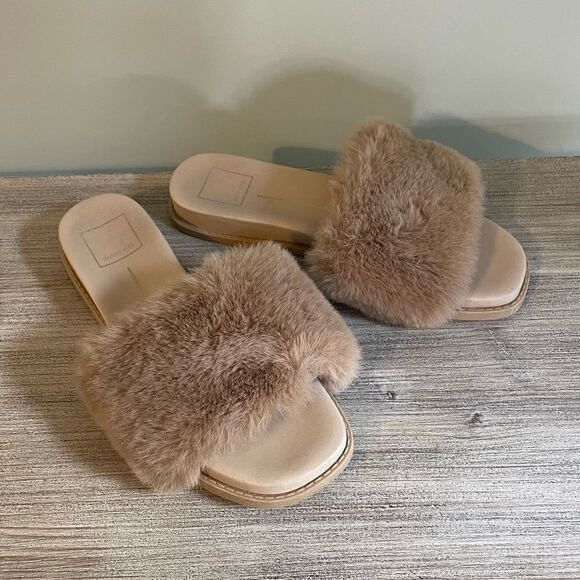 Dolce Vita Shoes - Dolce Vita Furry Sandals